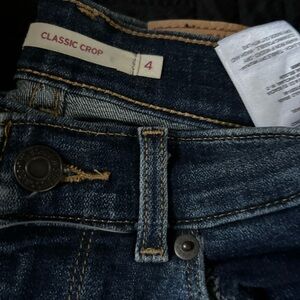 Classic crop Levi’s